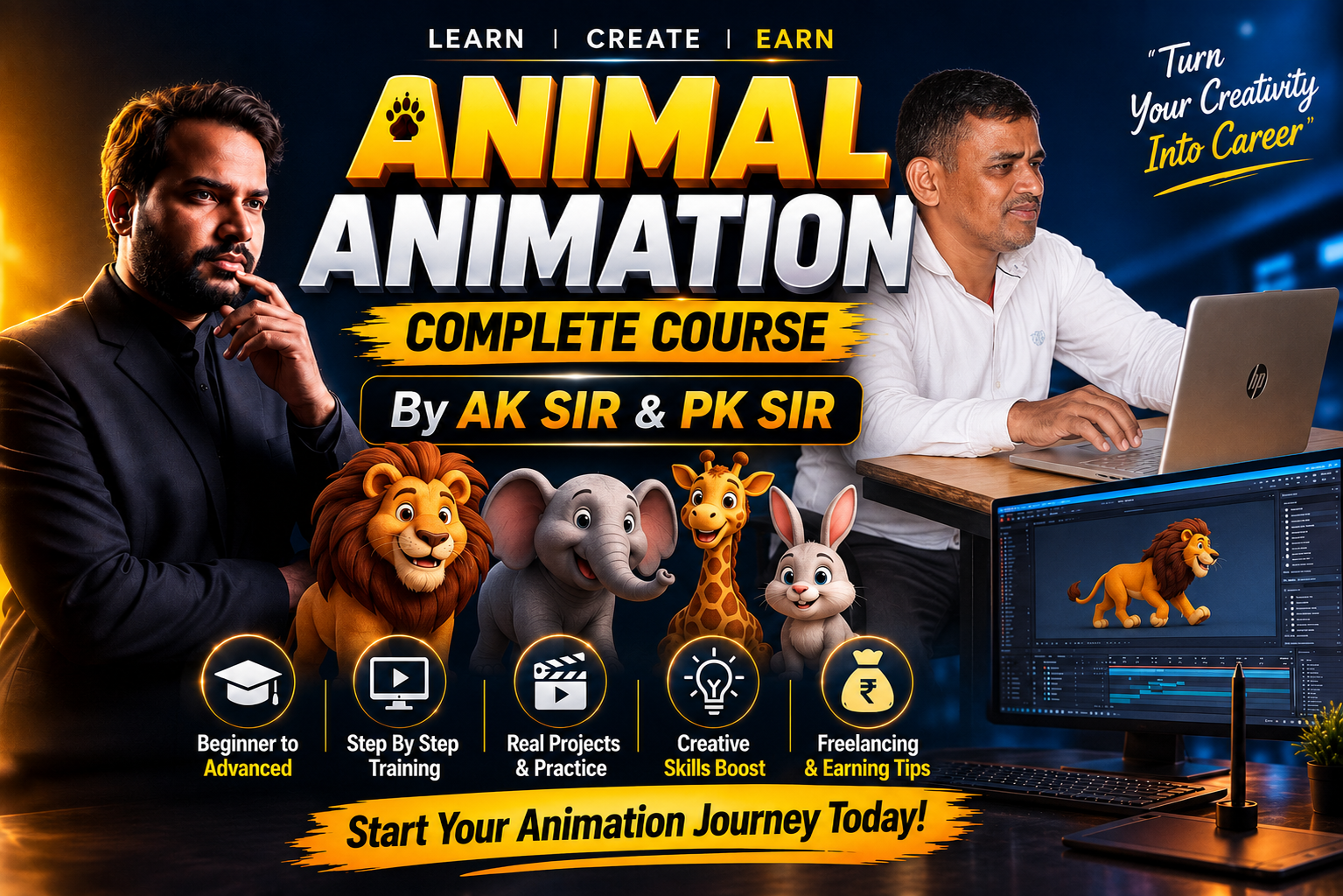 Cloud Kitchen 2d animation course (2)