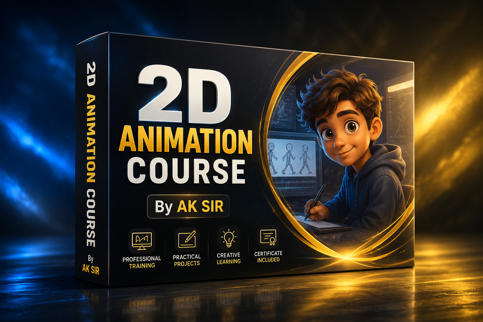 2d animation course